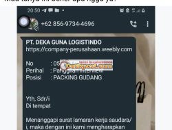 PT Deka Guna Logistindo Penipuan Bukan? Ini Pengalaman Netizen