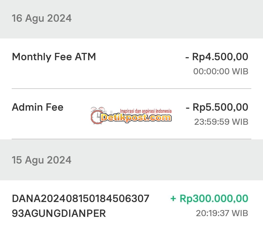 Apa Itu Admin Fee Brimo dan Monthly Fee ATM ? Ini Penjelasannya