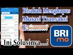 5 Cara Menghapus Mutasi Transaksi di BRImo Terbaru