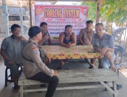 Bhabinkamtibmas Desa Gading Sari Ajak Warga Jangan Terpengaruh Dengan Politik Uang