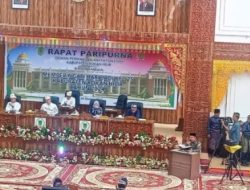 DPRD Gelar Rapat Paripurna Hari Jadi Rokan Hilir Ke- 25 Tahun