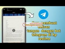 Cara Menggunakan Bot Tulis Tangan di Telegram Terbaru