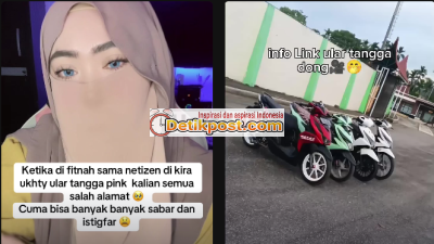 Video Ular Tangga Pink Viral Dimainkan Auraprin x Black Panda