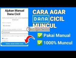 5 Cara Manual Agar Dana Cicil Muncul di Aplikasi DANA Anti Gagal
