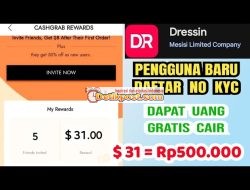 Event Aplikasi Dressin Apk Bisa Cair 500 Ribu Gratis? Ini Caranya!