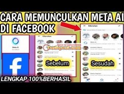 4 Cara Memunculkan Meta AI di Facebook 100% Berhasil