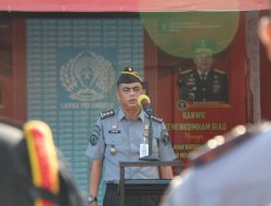 Jefriandy Gultom Pimpin Apel Pagi,  Ingatkan Penyerapan Anggaran dan Peningkatan Kewaspadaan Dalam Memasuki Akhir Tahun