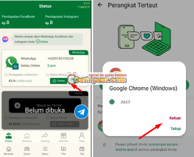 3 Cara Hapus Akun GoShare yang Tertaut ke WhatsApp