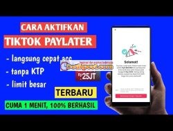 9 Cara Daftar dan Aktifkan TikTok PayLater Dapat Limit Besar