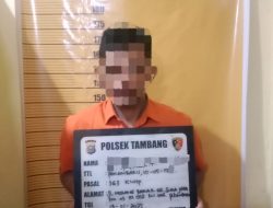 Polsek Tambang Ringkus Pencuri Dompet di Jalan Raya, Pelaku Ditangkap di TKP