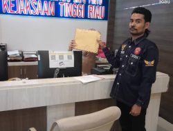 DPP-SPKN Laporkan Dugaan Korupsi Proyek Disdikbud Kota Dumai TA. 2023 ke-Kejati Riau