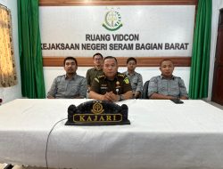 Dalam Rangka Mendukung Makanan Bergizi Geratis Plt. Kajari SBB Mengikuti Arahan JamIntel Kejaksaan Agung RI