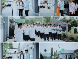 Upacara Peringatan Hari Amal Bhakti yang ke 79 Tahun 2025 di Kabupaten Solok Berlangsung Maksimal