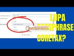 7 Cara Mengatasi Lupa Passphrase di Coretax Terbaru