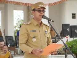 Wakil Bupati Rokan Hilir Jhony Charles : Pimpin Apel Senin Pagi di Lapangan MTQ Batu Enam