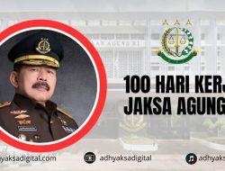 Sepanjang 100 Hari Kerja Jaksa Agung Burhanuddin Memperoleh Penilaian Positif Mampu Rawat Public Trust