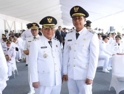 Bupati dan Wakil Bupati Rokan Hilir Resmi Dilantik Presiden Republik Indonesia Prabowo Subianto di Istana Kepresidenan Jakarta