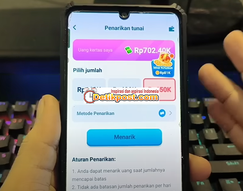 Cara Nuyul Game Speed Man Penghasil Uang Terbaru
