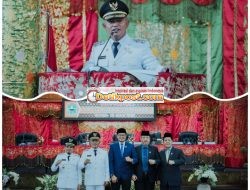 Bupati Solok Sampaikan Pidato Perdana Bupati dan Wakil Bupati Solok Periode 2025 – 2030