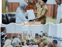 Gerak Cepat Pelayanan Publik Bupati Solok Serahkan SK dr. Sri Efianti, M.Kes Menjadi Direktur RSUD Arosuka