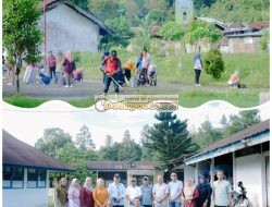 TP-PKK Kabupaten Solok Gotong Royong Bersama Pasca Libur Lebaran di Alahan Panjang Resort