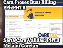 Cara Buat Billing BPHTB dan Validasinya Lewat Aplikasi Coretax