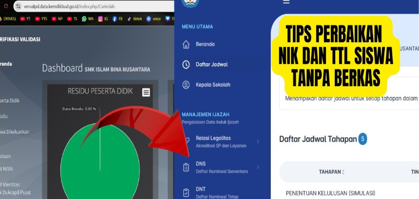Kapan Data Perbaikan di Vervalpd Masuk Ke E-Ijazah? Cek Disini