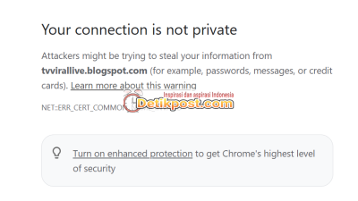 Kenapa Situs tvvirallive.blogspot.com Tidak Bisa Dibuka? Ini Penjelasan Lengkapnya