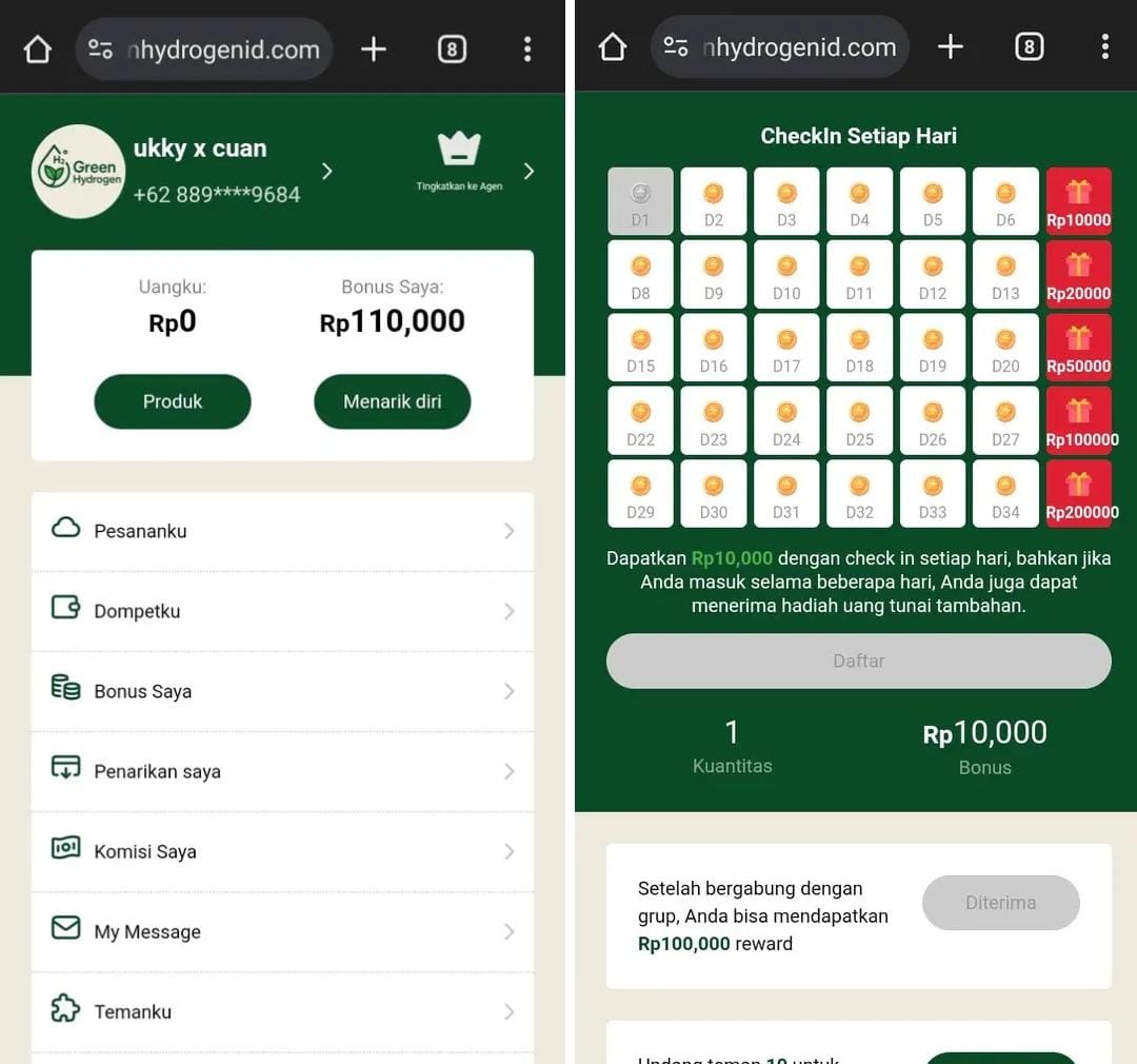 Apakah GreenHydrogenid com Aman dan Terbukti Membayar? Ini Faktanya!