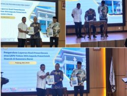 Terbaik Pengelolaan Keuangan Pemerintahan, Pemkab Solok Kembali Menuai Penghargaan WTP dari BPK RI Ke-8 Kalinya