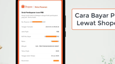Cara Bayar PBB Lewat Shopee Online 100% Berhasil