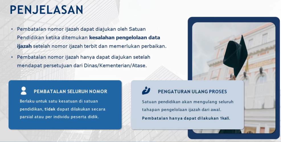 Cara Pembatalan Nomor Ijazah karena Ada Kesalahan Agar Cepat di ACC