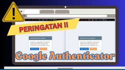 Hati-Hati Aktivasi Google Authenticator (GA) saat Login Manajemen Sekolah!