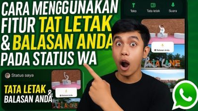 Cara Menggunakan Fitur Tata Letak dan Balasan pada Status WhatsApp