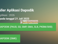 Baru Rilis! Ini Cara Instal Dapodik 2026 Terbaru, OPS Wajib Tahu
