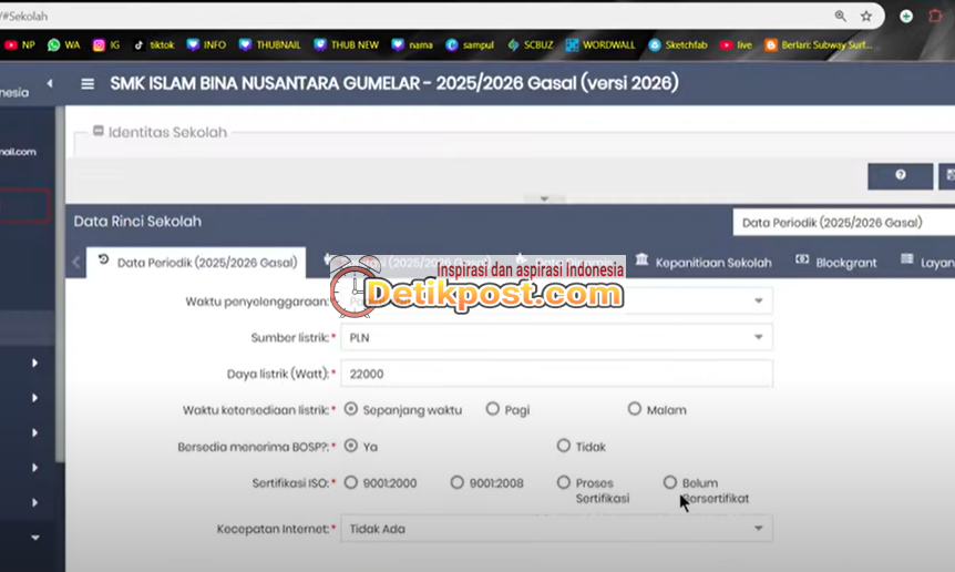 SOLUSI INVALID! Cara Mengatasi Data Rinci Sanitasi & Periodik Sekolah Dapodik 2026