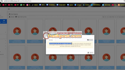 Cara Upload Foto Peserta ANBK 2025 Secara Sekaligus