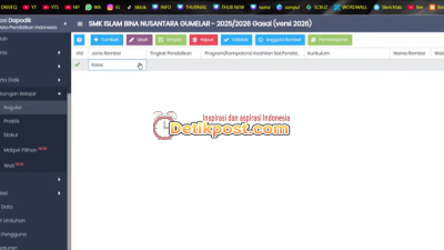 Cara Menaikkan Kelas Dan Tinggal Kelas Siswa Di Dapodik 2026