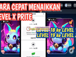 2 Cara Cepat Meningkatkan Level X Prite Terbaru 2025, 100% Work