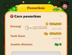 Cara Penarikan Saldo Di Game Fruit Boom Apk Cair 100Rb ke OVO