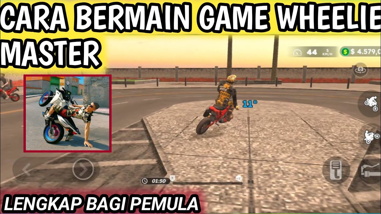 Cara Bermain Game Wheelie Master Untuk Pemula