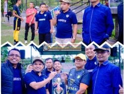 Wakil Bupati Solok H. Candra Apresiasi Partai Final IKARASTA Cup 1 di Nagari Talang