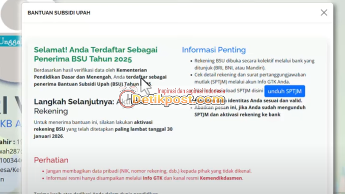 BSU dan Bantuan Insentif Guru Non ASN Tahun 2025, Syarat dan Cara Pencairannya