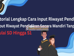 Tutorial Lengkap, Cara Input Riwayat Pendidikan di Manajemen Individual GTK Dapodik 2026