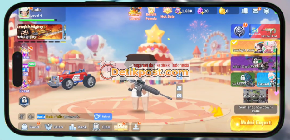 4 Cara Mendapatkan dan Top Up Diamond Game Mini World Royale Terbaru