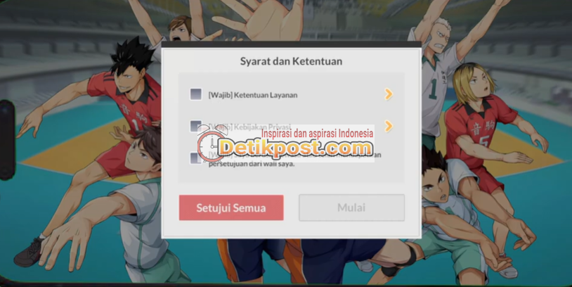 Cara Login Game Haikyu Fly High Terbaru 2025, Tutorial Lengkap untuk Pemula