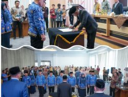 Bupati Solok Jon Firman Pandu Lantik Pejabat Pimpinan Tinggi Pratama di Lingkungan Pemkab Solok