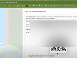 6 Cara Atasi INFO GTK Gagal Aktivasi OTP 2FA Google Authenticator