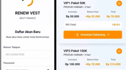 Aplikasi RenewVest Apk Penghasil Uang apakah Scam / Penipuan? Review