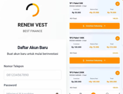 Cara Kerja Aplikasi Renew Vest Platform Investasi Terbaru, Apakah Aman?